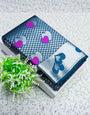Adoring Blue Soft Banarasi Silk Saree With Jazzy Blouse Piece