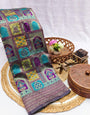 Bewitching Rama Soft Silk Saree With Cynosure Blouse Piece