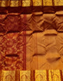 Evocative Wine Soft Banarasi Silk Saree With Chatoyant Blouse Piece