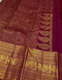Fantabulous Dark Pink Soft Banarasi Silk Saree With Profuse Blouse Piece