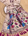 Classic Purple Paithani Silk Saree With Desuetude Blouse Piece