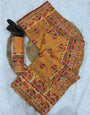 Angelic Yellow Pashmina Saree With Enchanting Blouse Piece